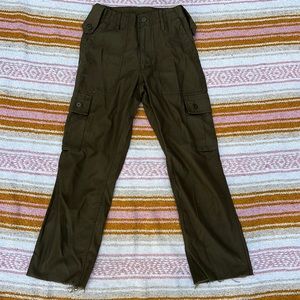 URBAN OUTFITTERS 26” WAIST GREEN ARMY PANTS